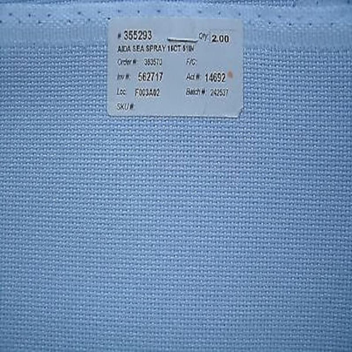 16 Count Sea Spray Aida
