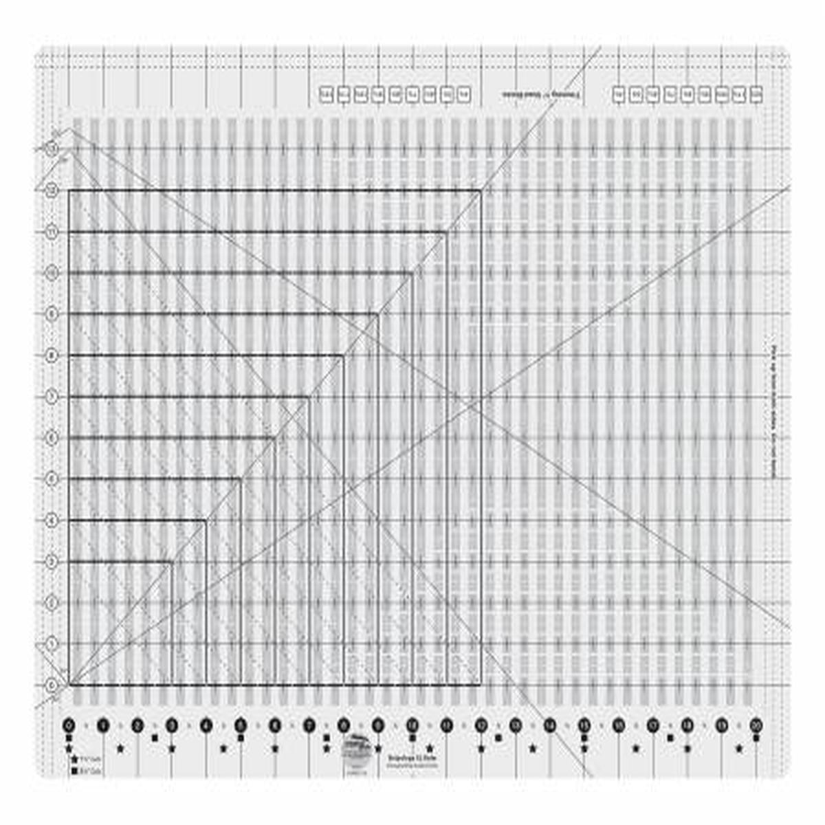 Creative Grids Stripology XL Ruler by Gurdrun Erla