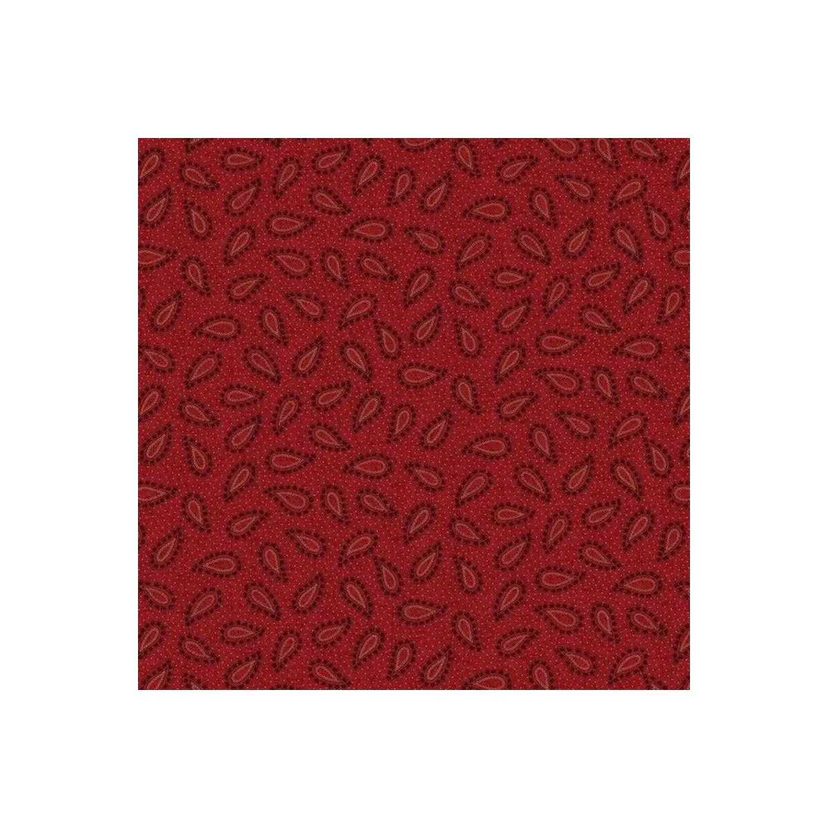 Henry Glass & Co. Fabrics, Idaho Prairie Collection - 1918-88 Red* (Sold By 1/2 Meter)