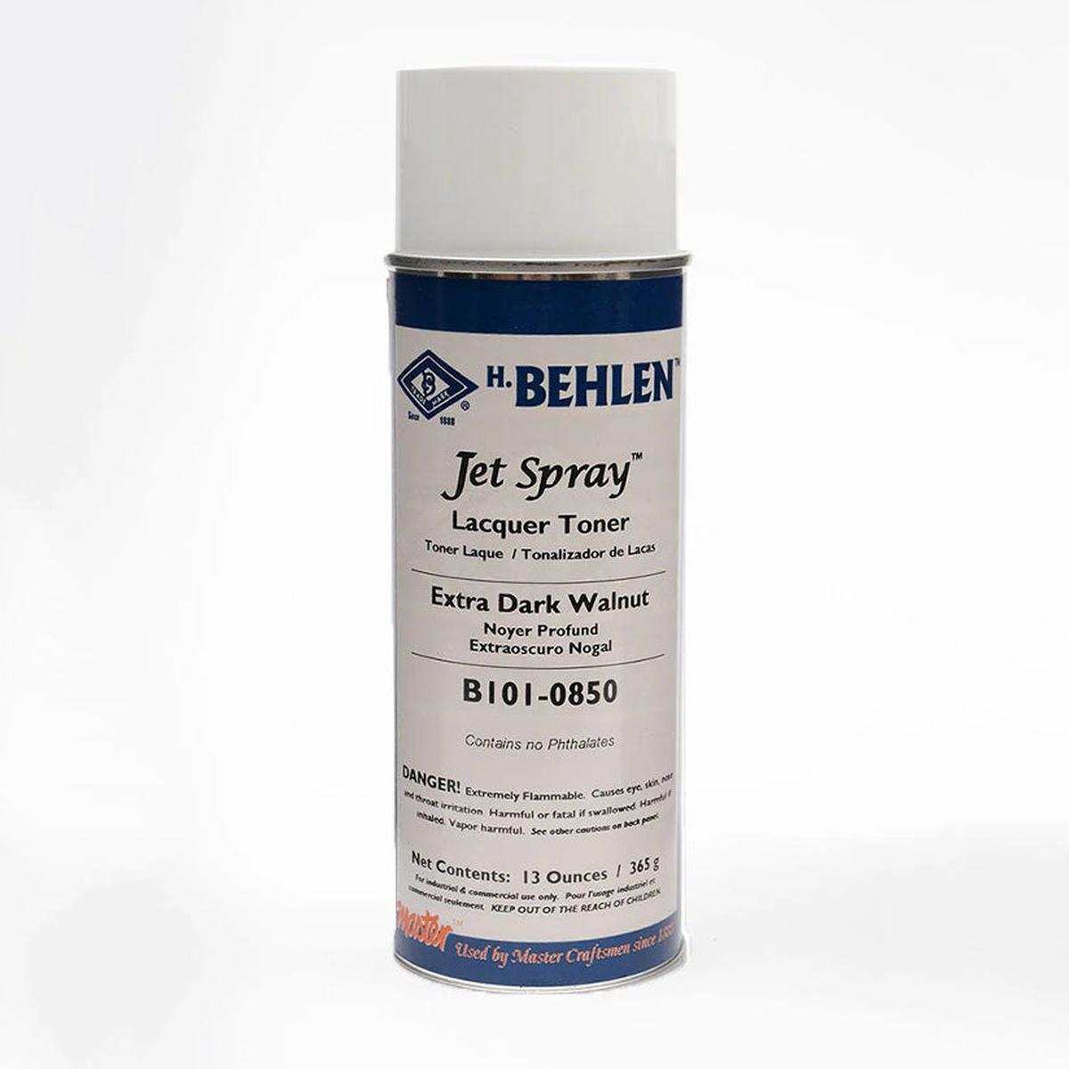 Jet Spray Lacquer  Extra Dark Walnut