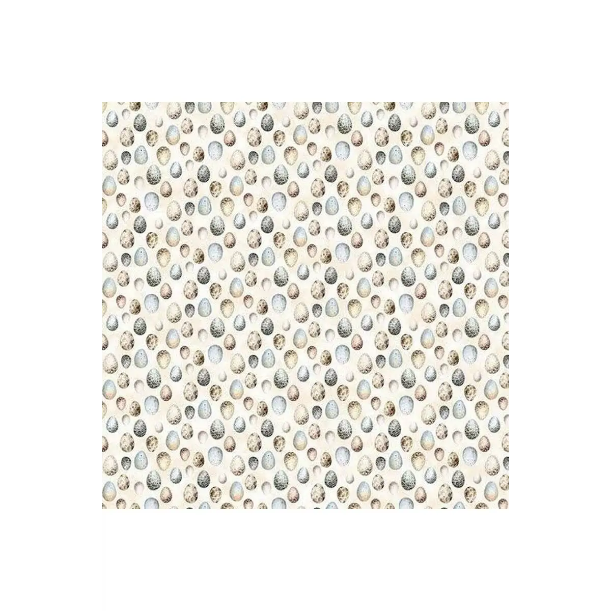 Northcott Fabrics, Feathered Nest Collection - Eggs 24398 (Sold By 1/2 Meter)