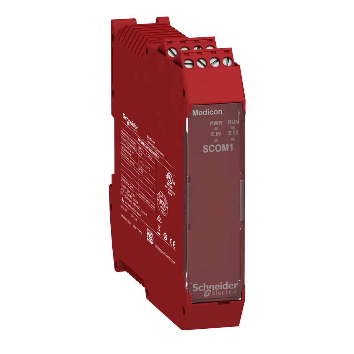 RS485 Safe communications expansion module 1 way, Modicon MCM, screw term