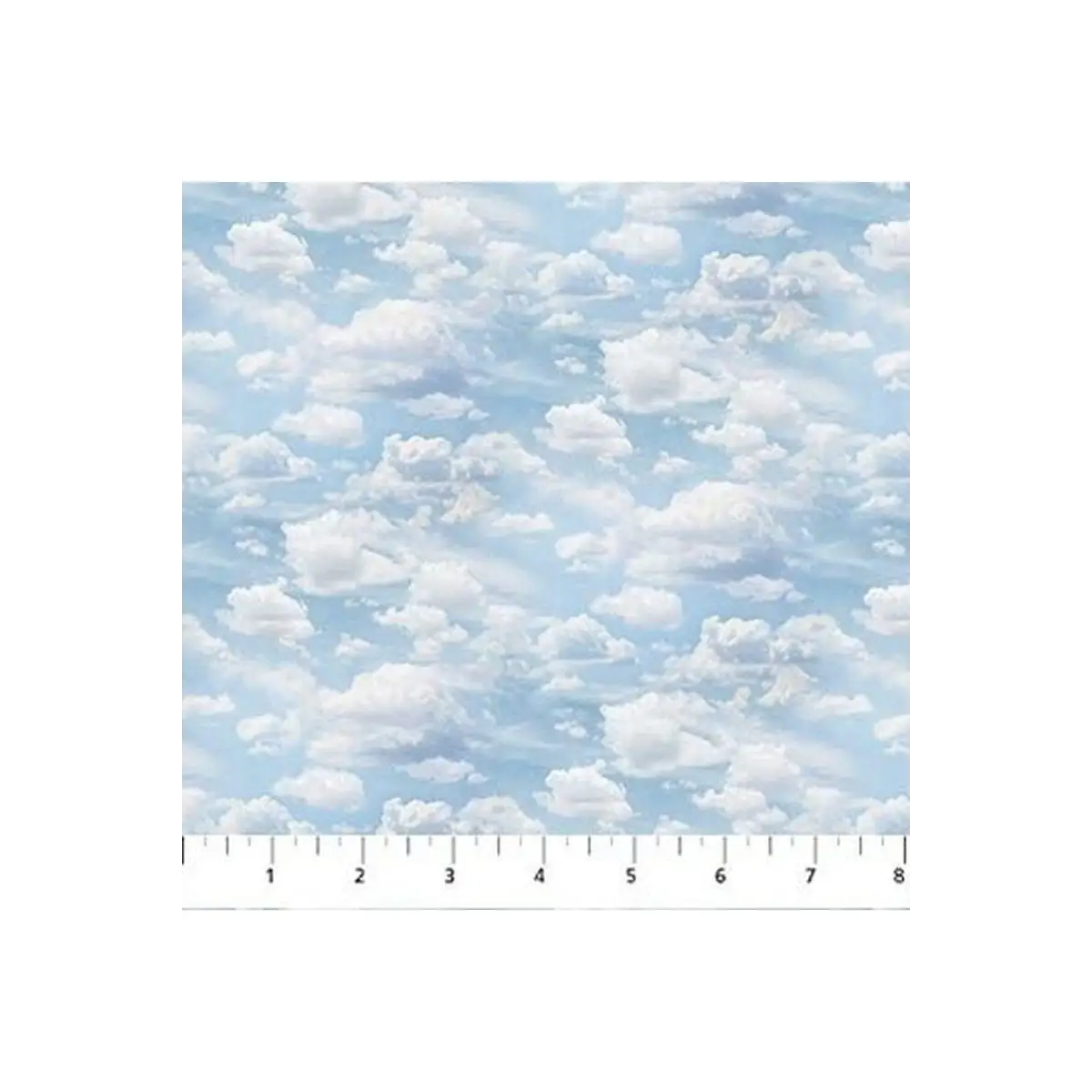 Northcott Fabrics, Naturescapes Basics Collection - Light Blue- 2549-42 (Sold By 1/2 Meter)