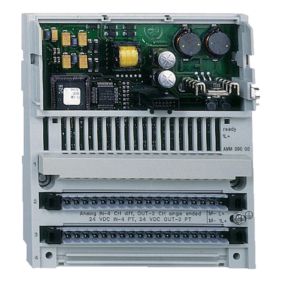 distributed analog/discrete I/O - 4 I / 8 O discrete - 6 I / 4 O analog