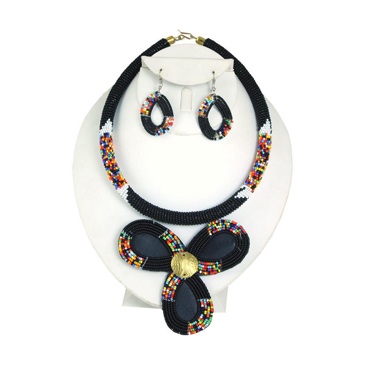 Maasai Petal Necklace Sets