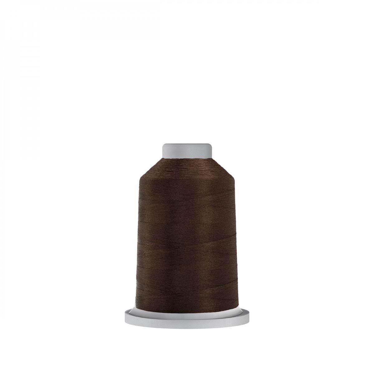 Glide 40wt Polyester Thread 1,100 yd Mini King Spool: 24625 - BRUNETTE