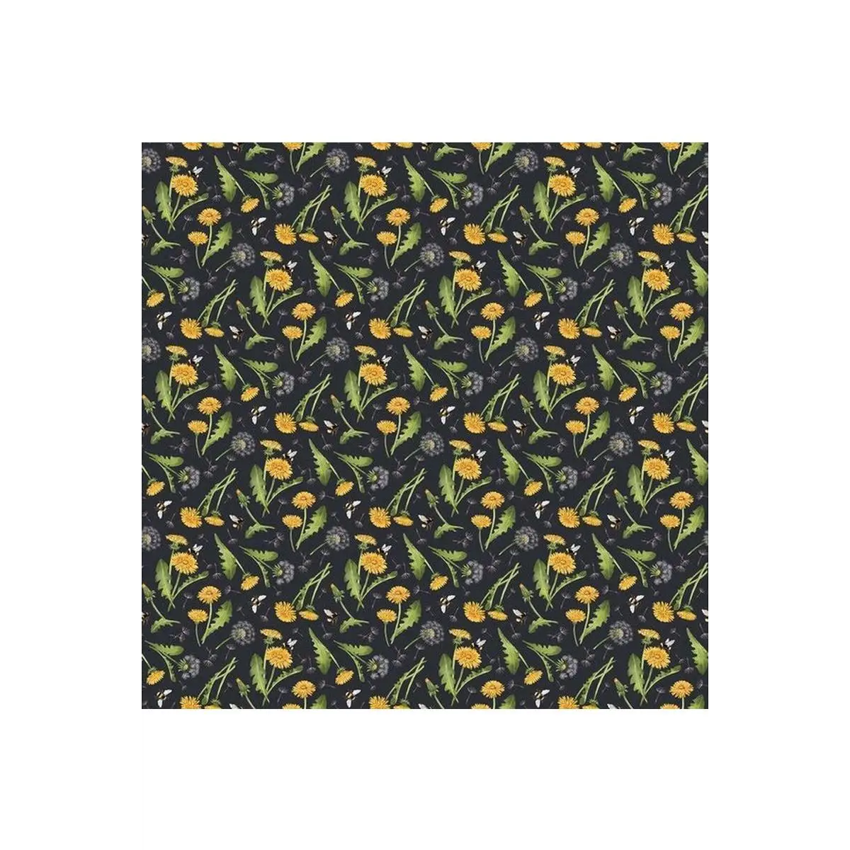 Northcott Fabrics, Beecroft Collection - Danelion Toss 26672-97* (Sold By 1/2 Meter)