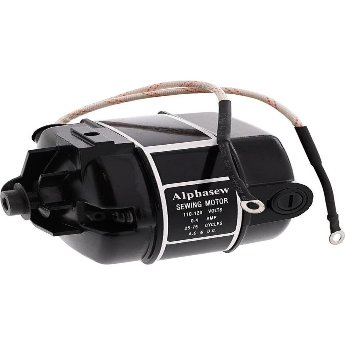 Singer, (Alphasew) Motor [Black] 110/120 Volts, #98376-004