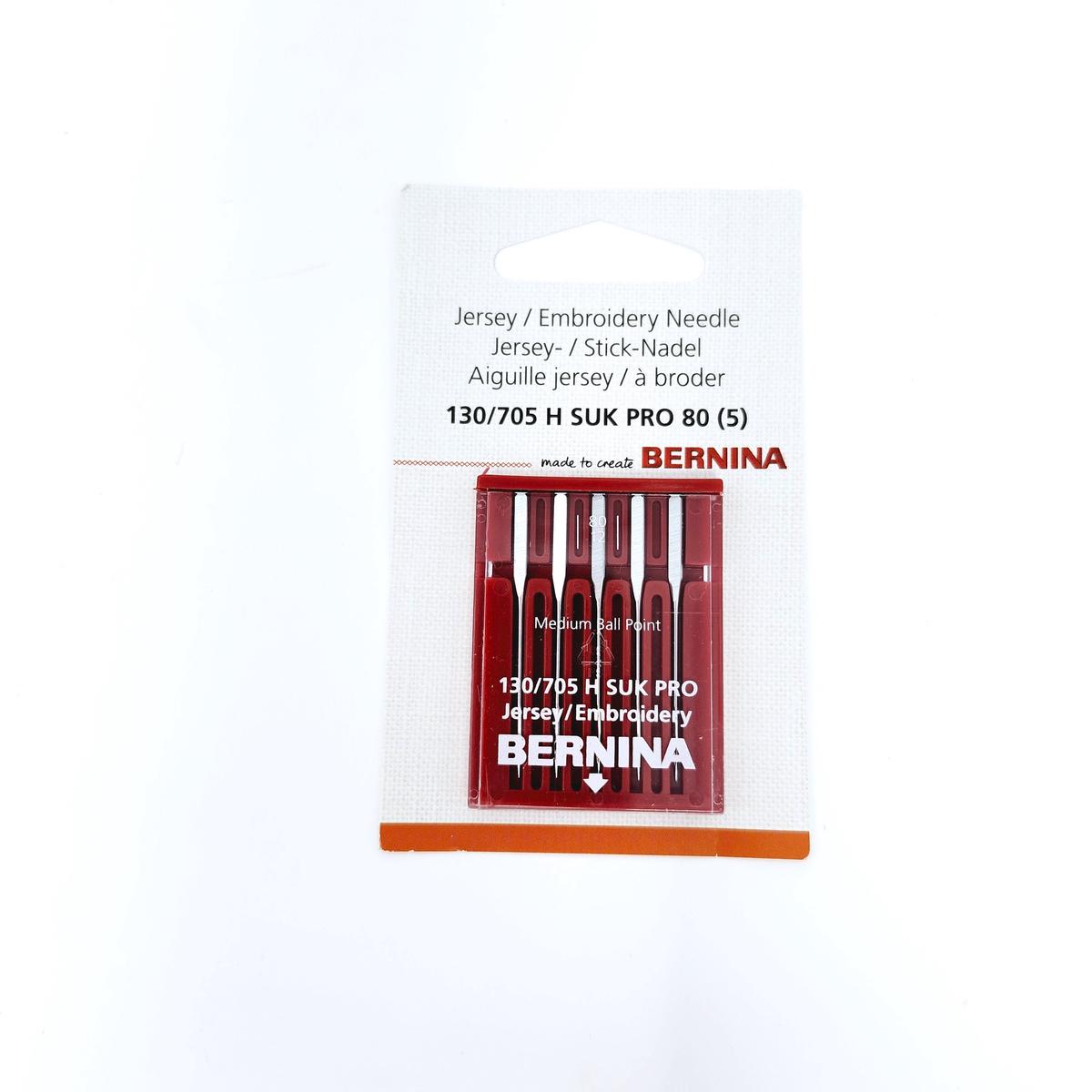 BERNINA CANADA  Needles  Jersey / Embroidery - Size 80/12,5PK