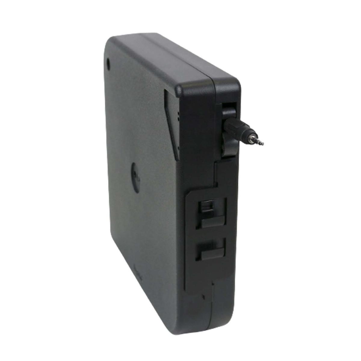 Cable Retractor with 3.5MM Audio Cable