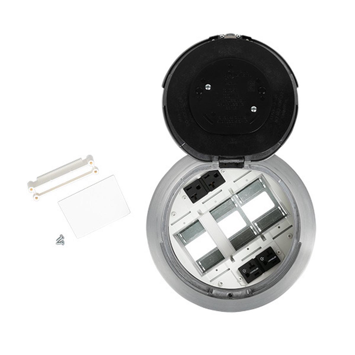 8IN PRWRD SURF BRUSH ALUM ASSEMBLY MARKED CONTROLLED BK CKT