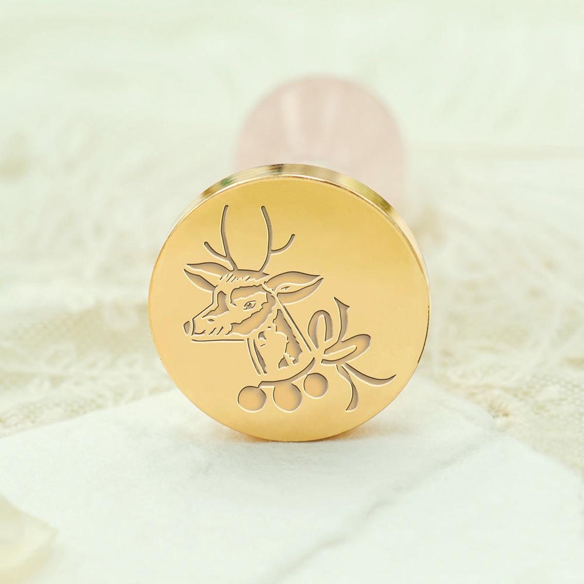 Christmas Reindeer Avatar Wax Seal Stamp