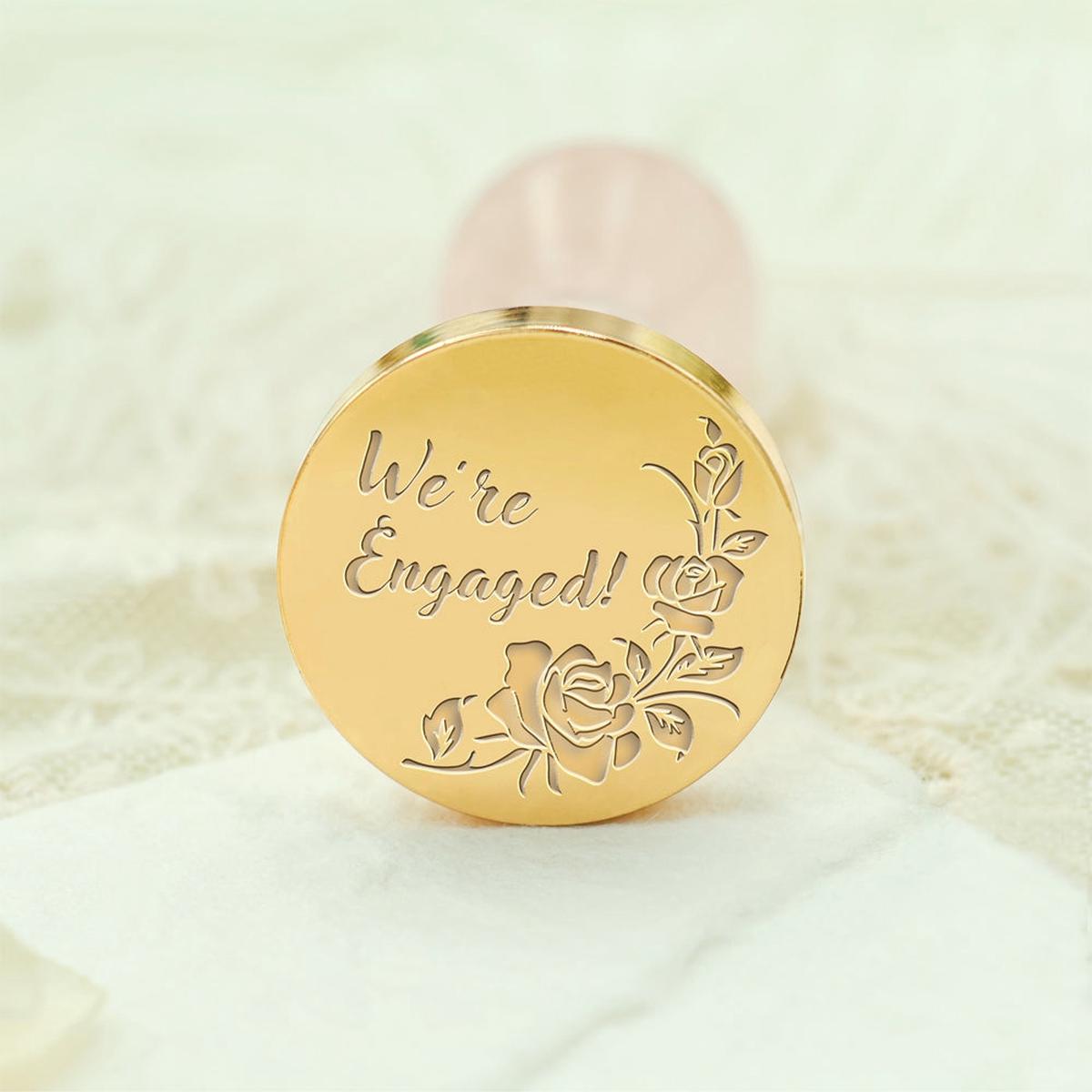 Wedding Symbol Wax Seal Stamp - Style 9