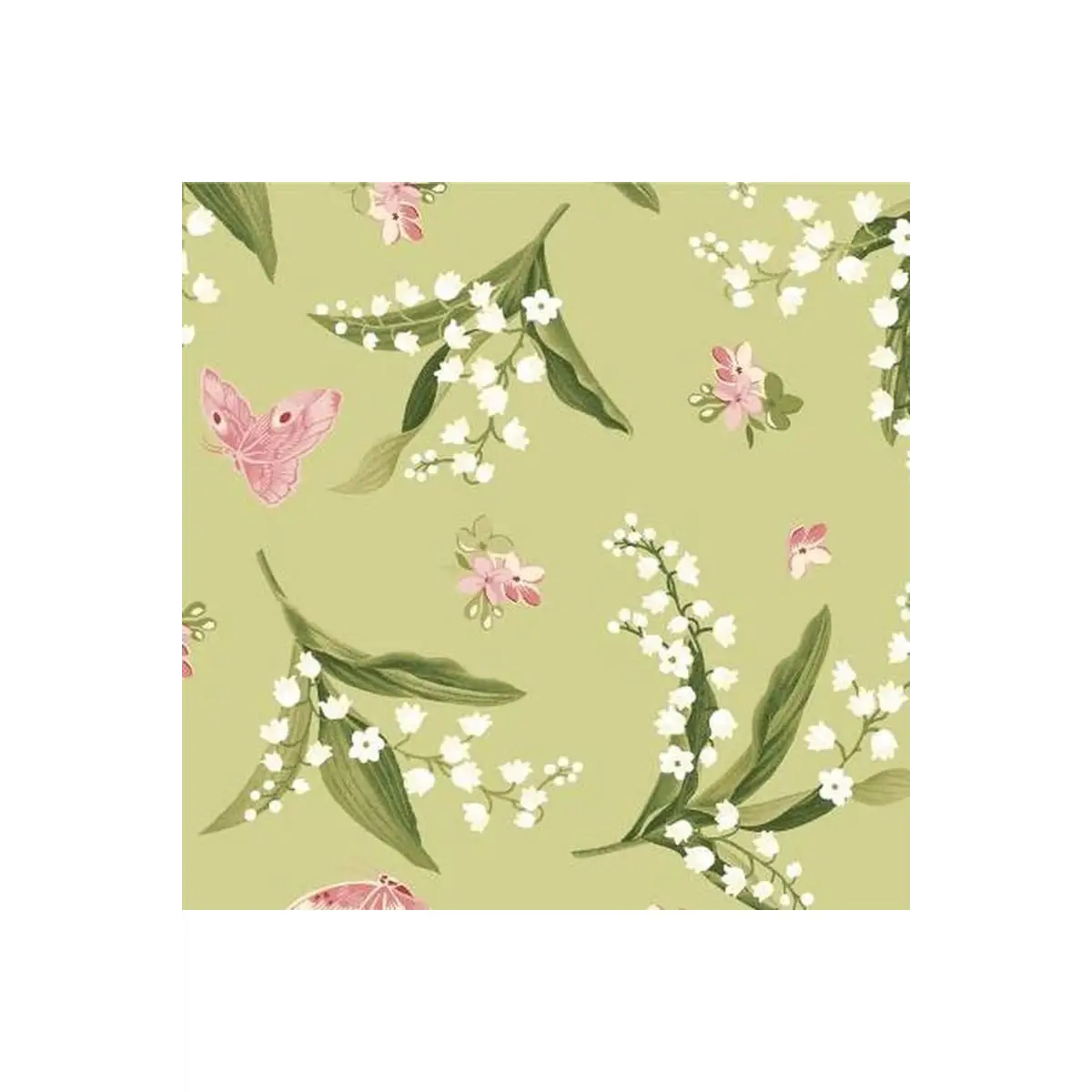 Maywood Studios, Lilies & Butterflies - Collection (Sold By 1/2 Meter)