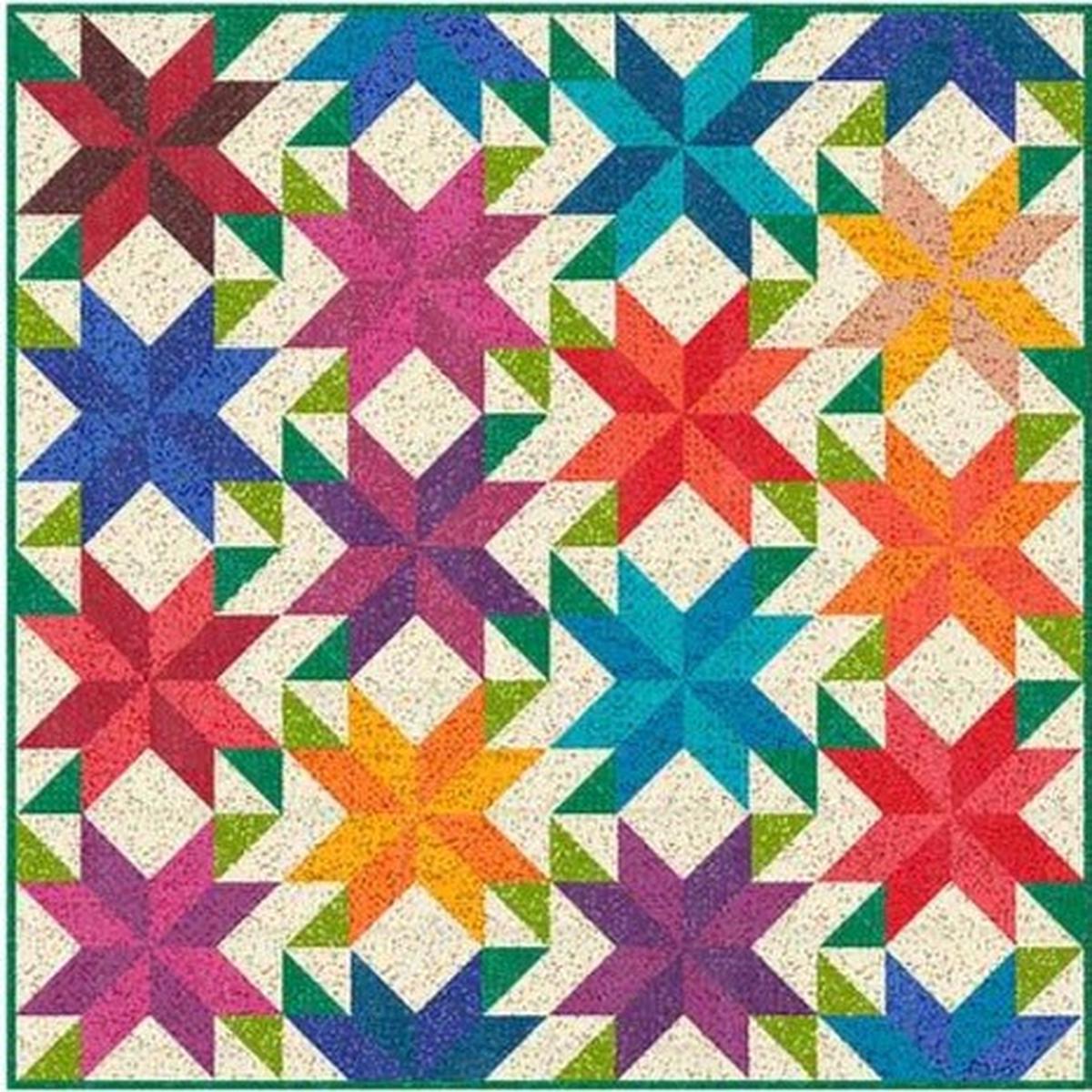 SARAH THOMAS OF SARIDITTY - RAINBOW SPICE - FALL FOLIAGE QUILT KIT