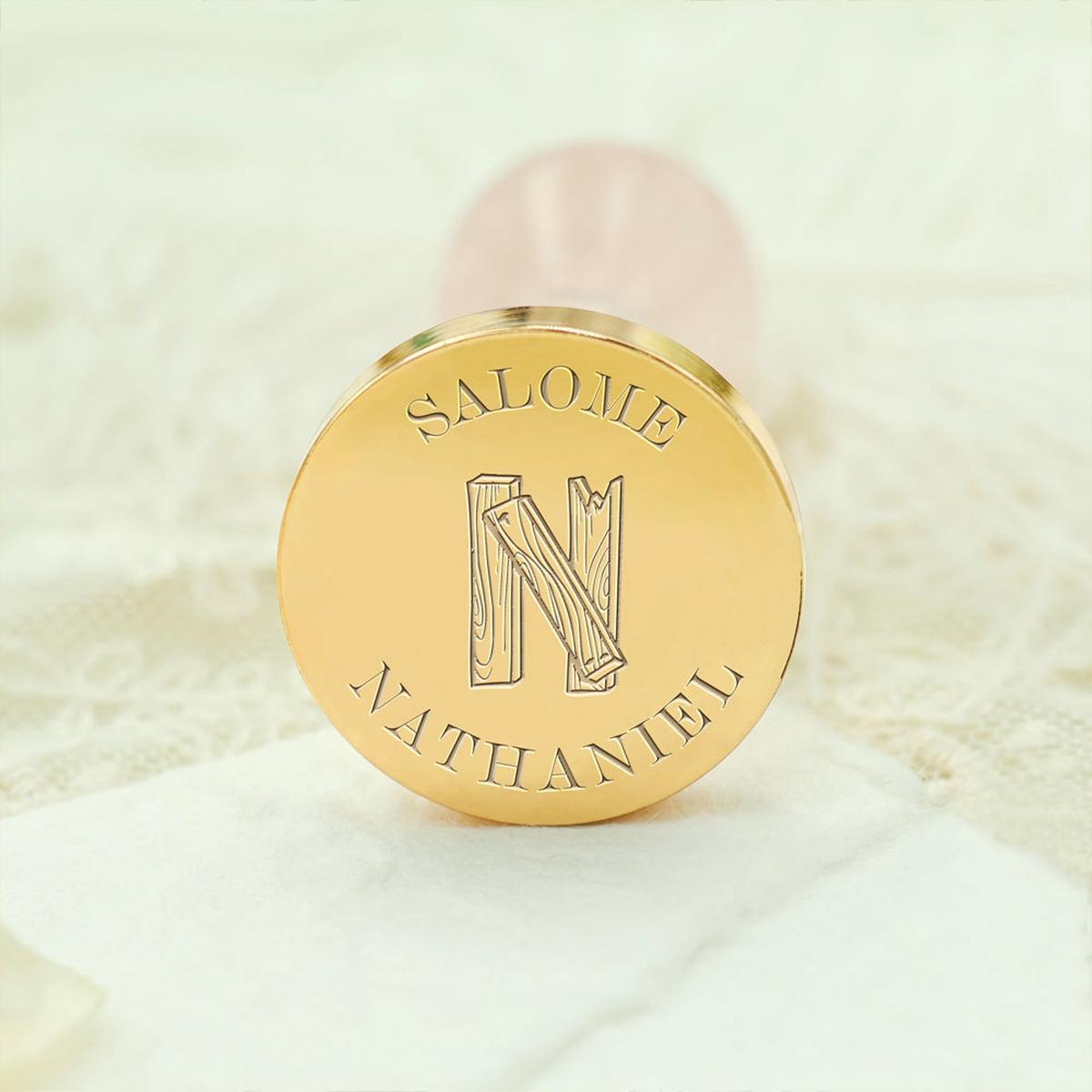 Capital Initial Custom Name Wax Seal Stamp