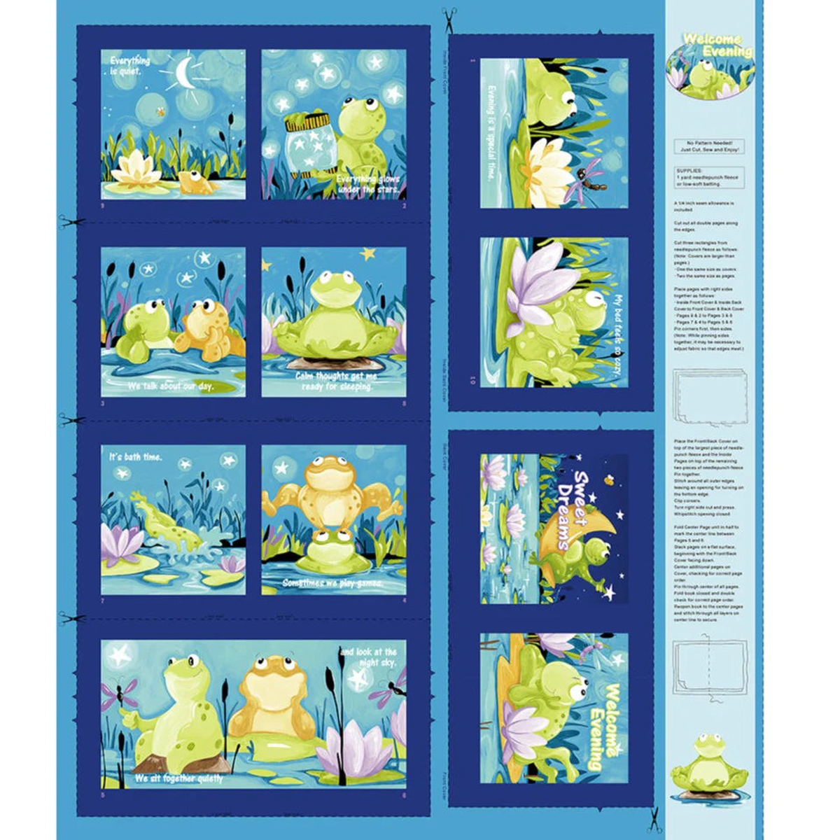 The World of Susybee - Paul's Pond Panel* (Sold By 1/2 Meter)