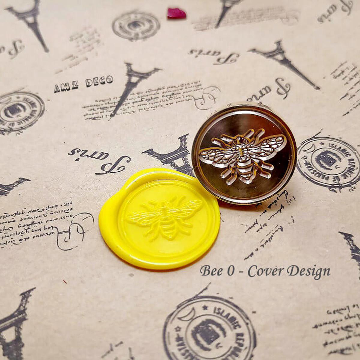 Customizable Bee Wax Seal Stamp