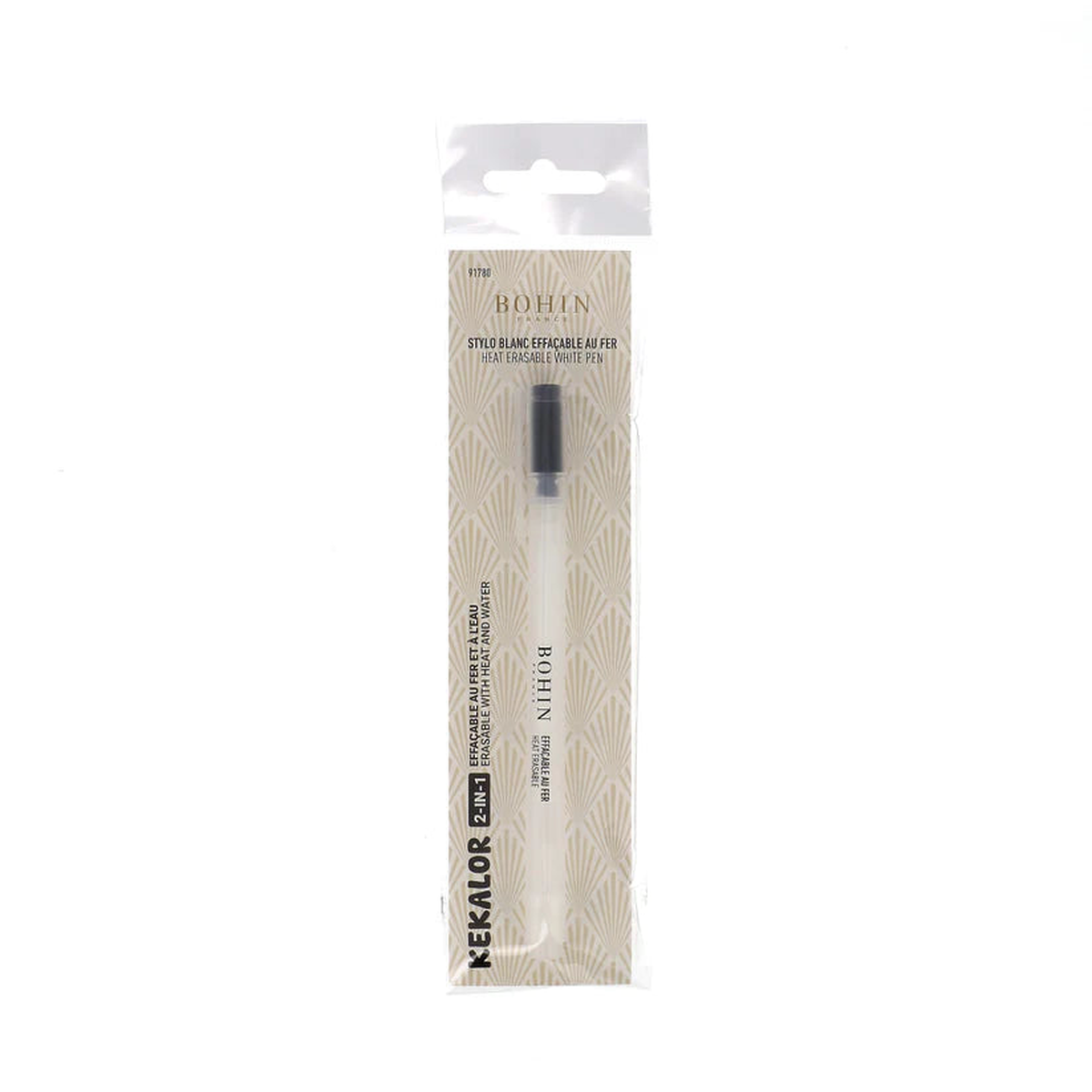 Bohin - KEKALOR Pen - Iron Erasable - White