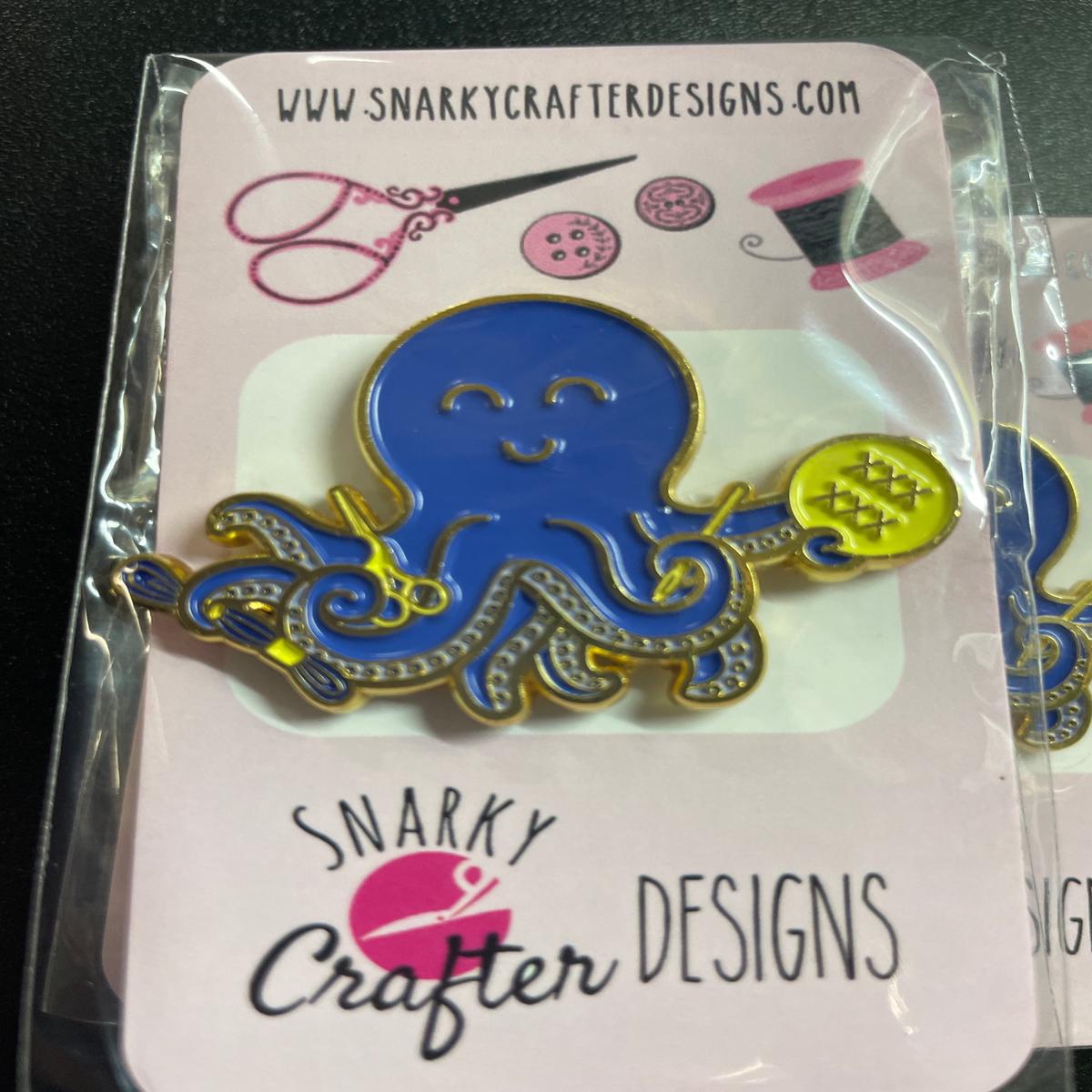 Stitching Octopus Needle Minder
