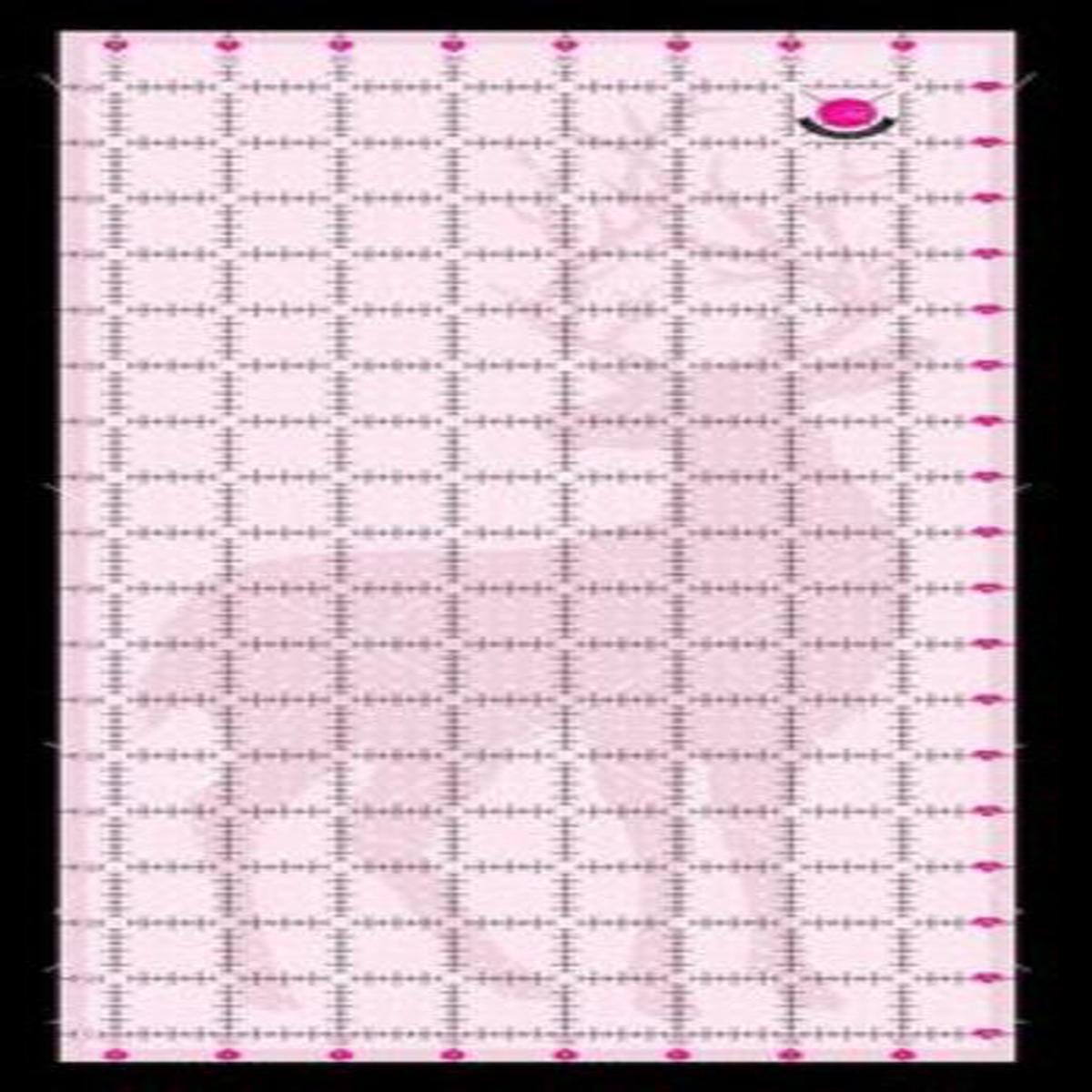 TULA PINK - 8.5in x 18.5in Non Slip Deer Ruler