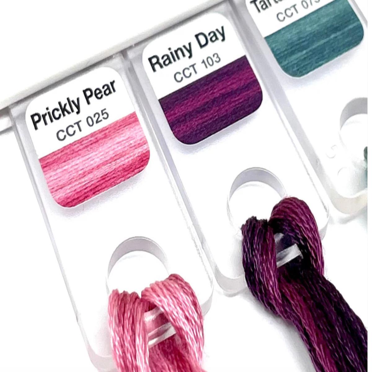 Classic Colorworks vinyl labels for Annies Keepers floss drops