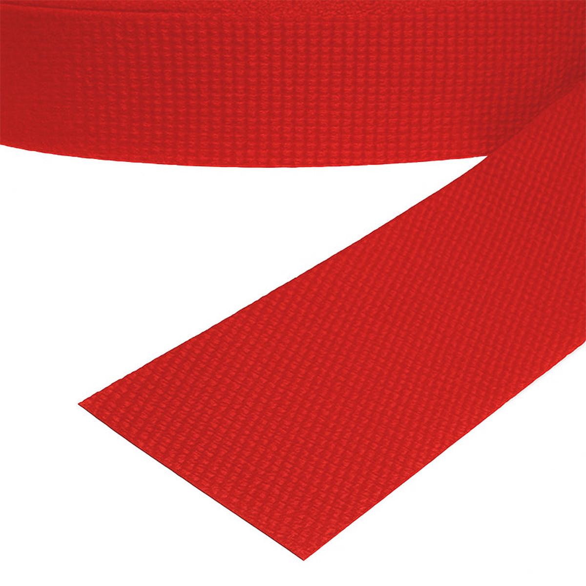 1.9 mm Heavy-Duty Red Nylon Webbing
