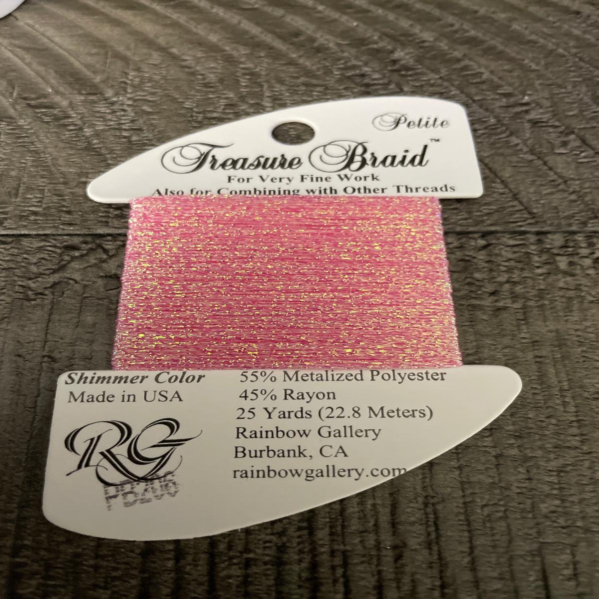 PB206 - Pink Petite Treasure Braid