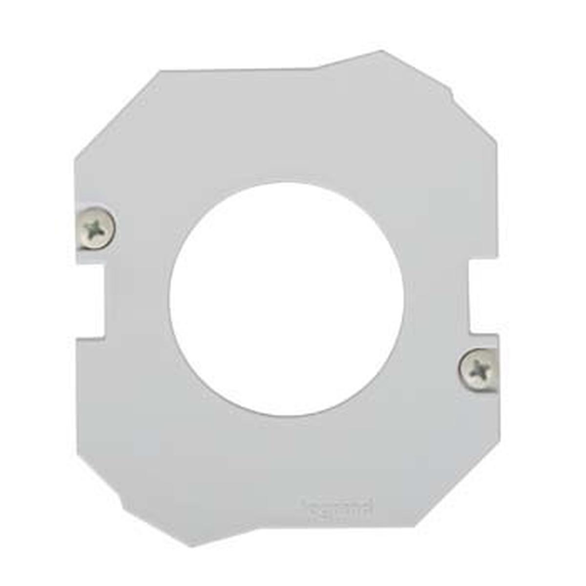 4IN EVO SINGLE 1-9/16IN REC DEVICE PLATE
