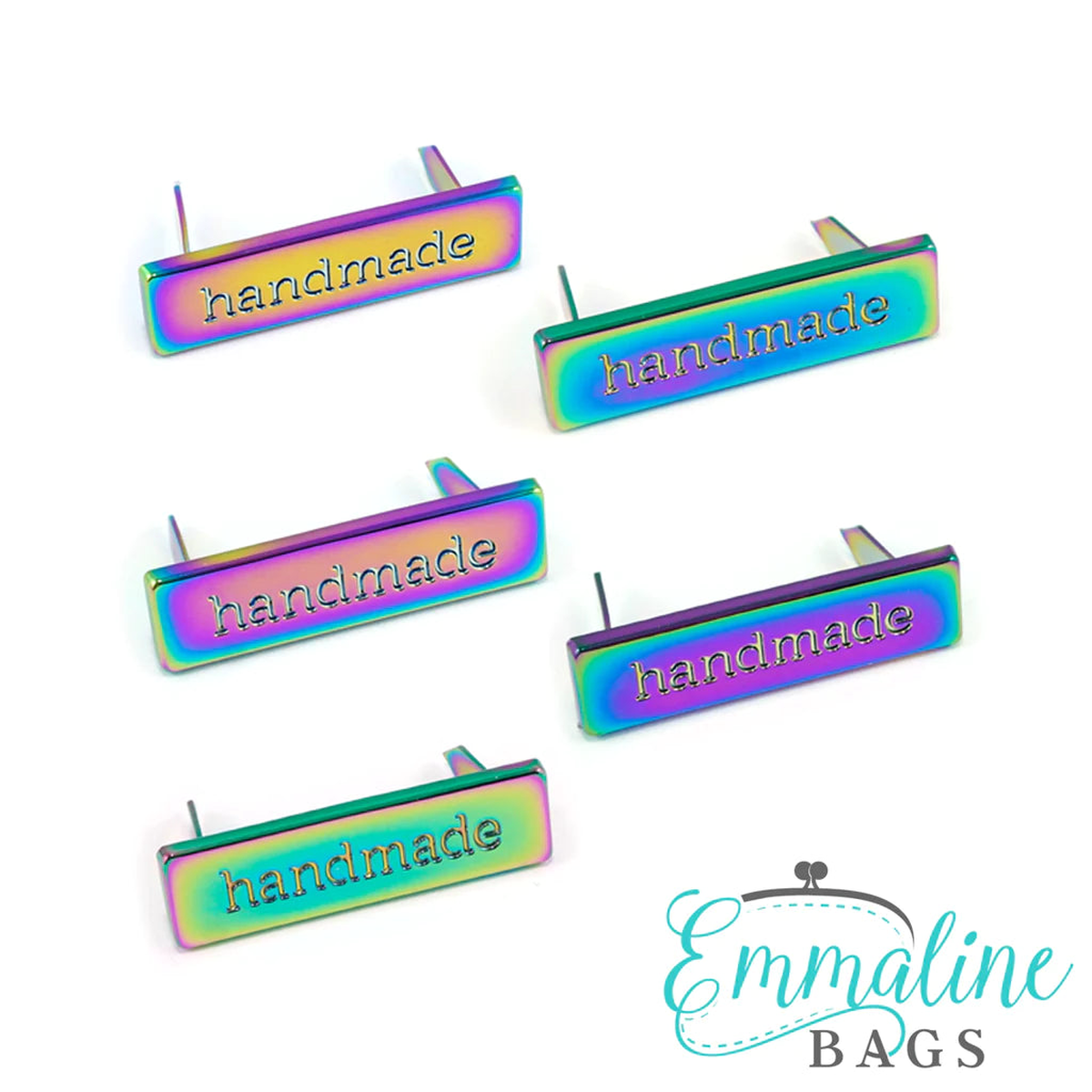 EMMALINE BAGS - Metal Bag Label 