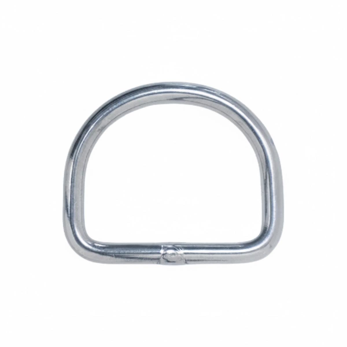 Nickel-Plated Steel Welded D-Ring