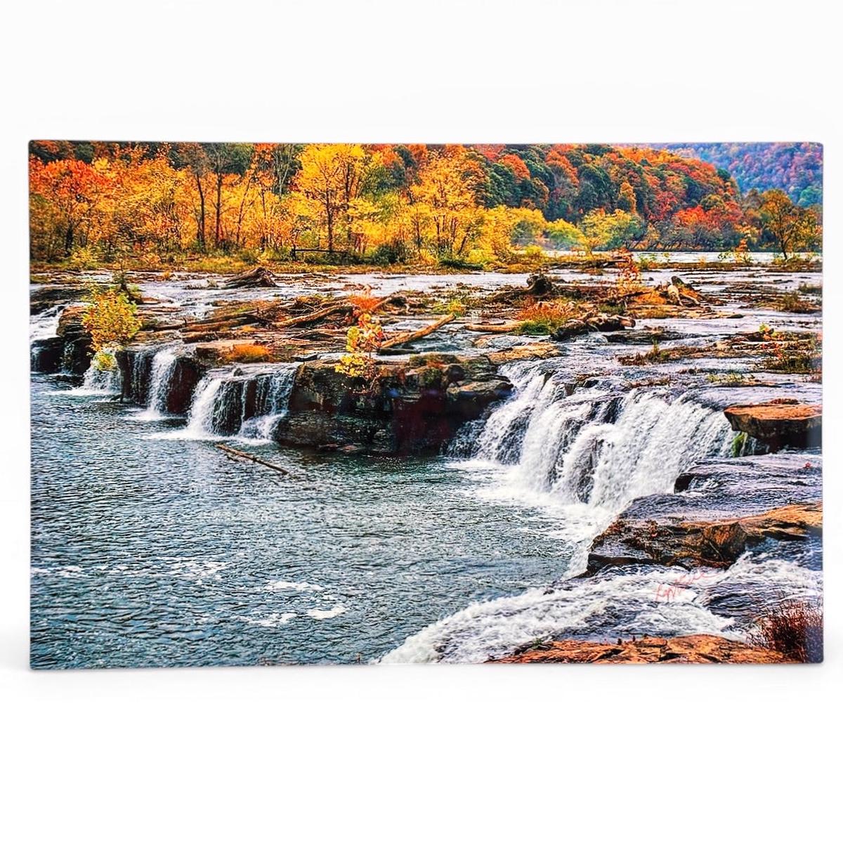 Sandstone Falls in Autumn