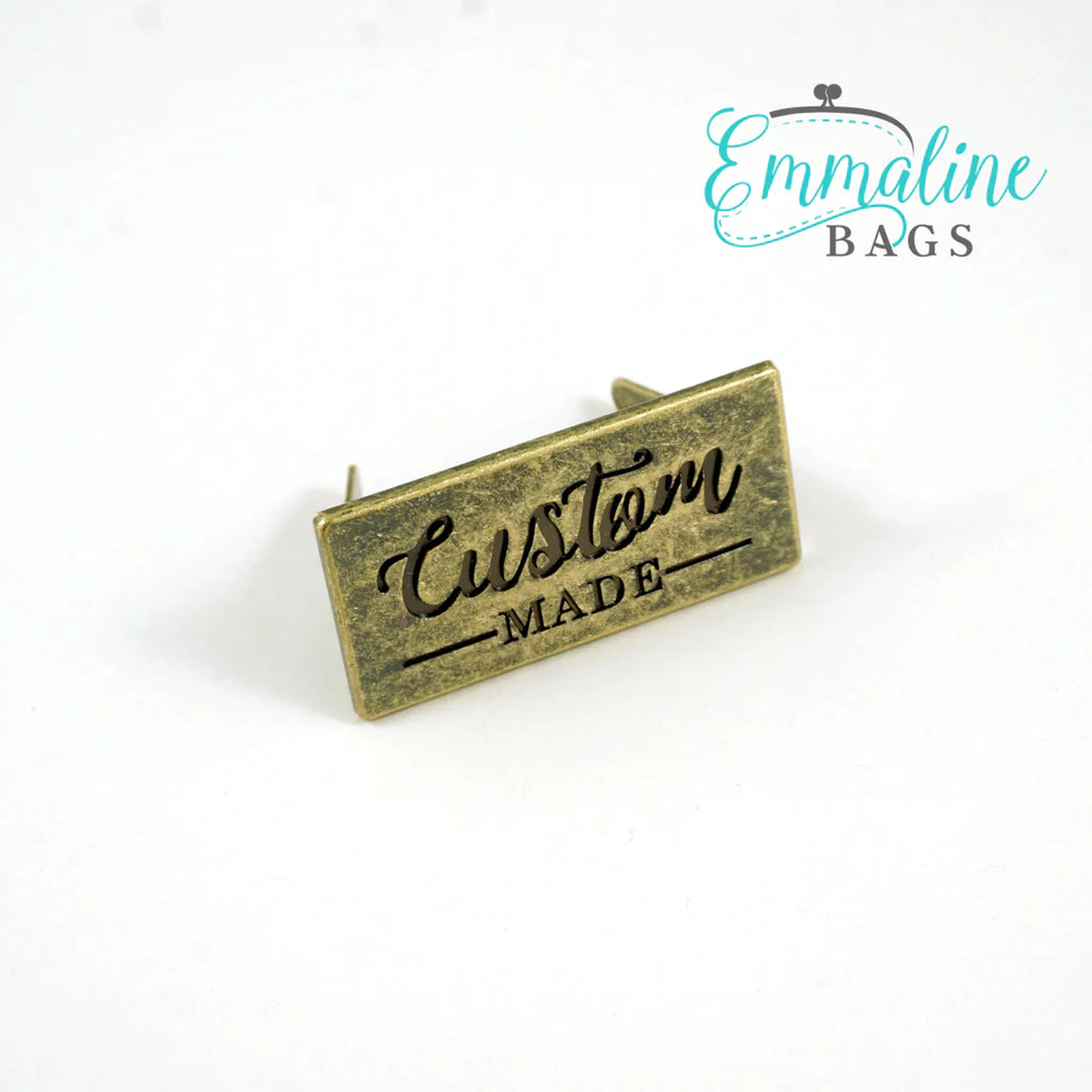 EMMALINE BAGS - Metal Bag Label 