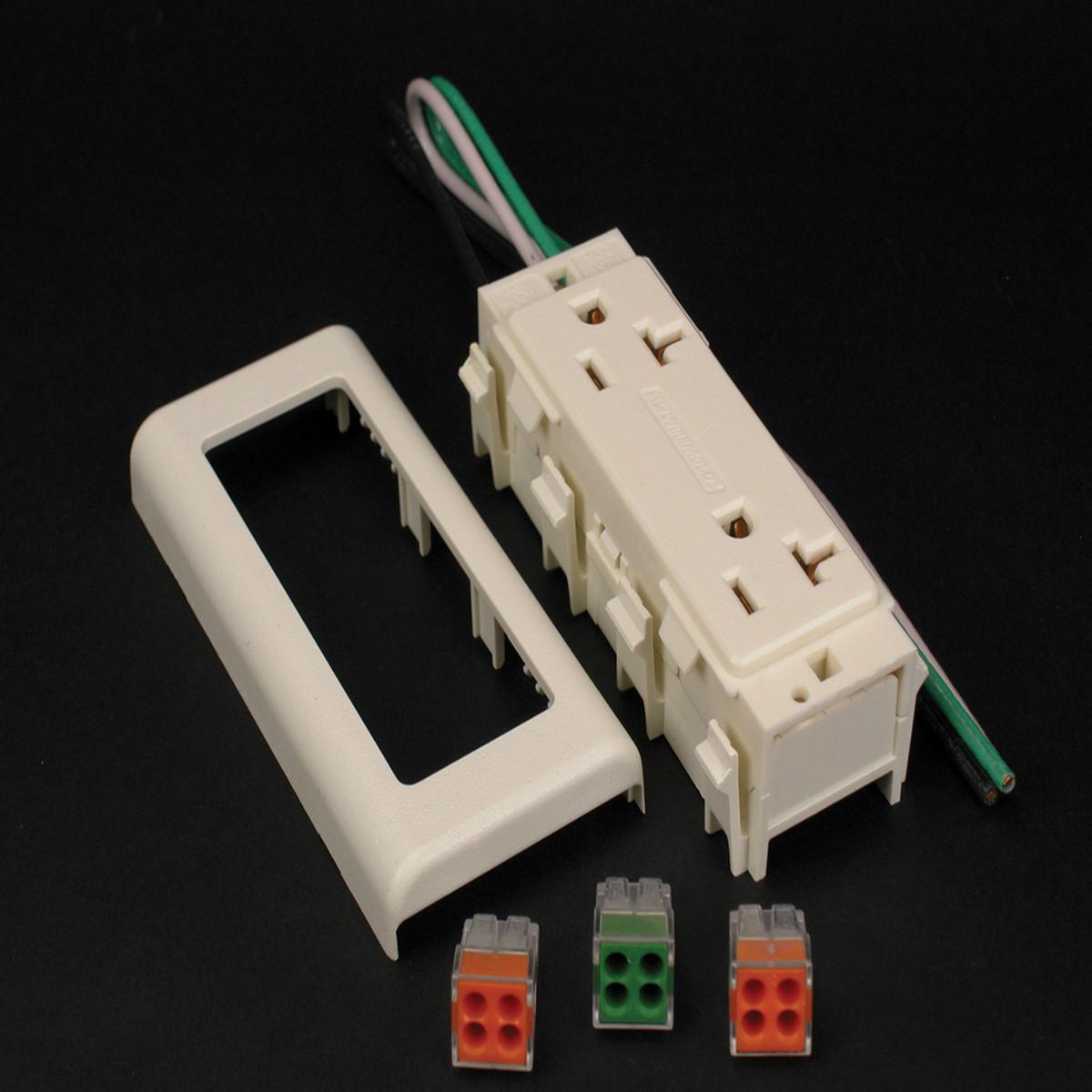 2400 20A Duplex Receptacle Fitting