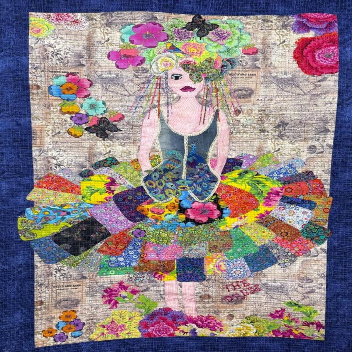 LAURA HEINE - The Dress Collage Quilt Kit