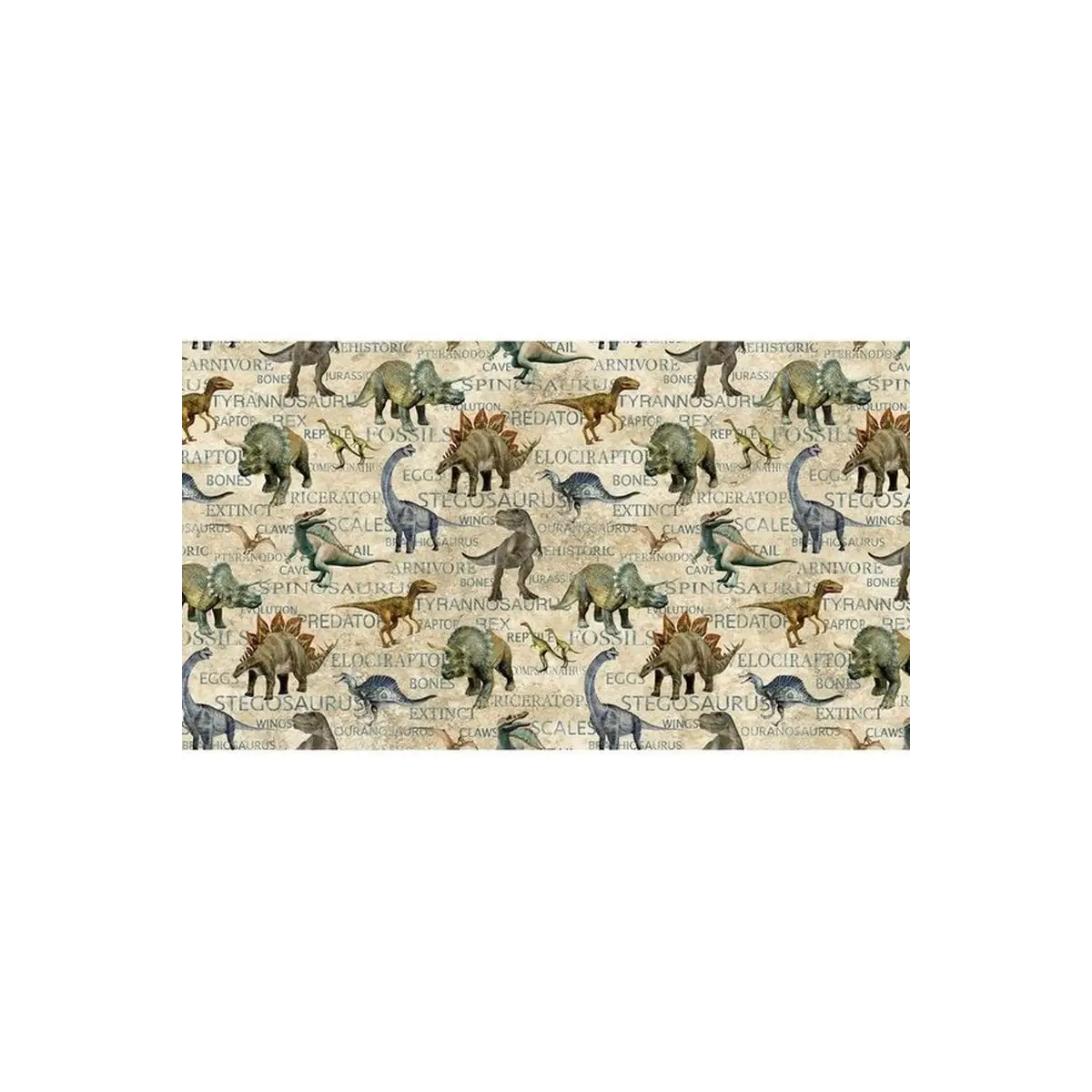 Northcott Fabrics, Prehistoric World Dinosaurs All Over - 24744-12* (Sold By 1/2 Meter)