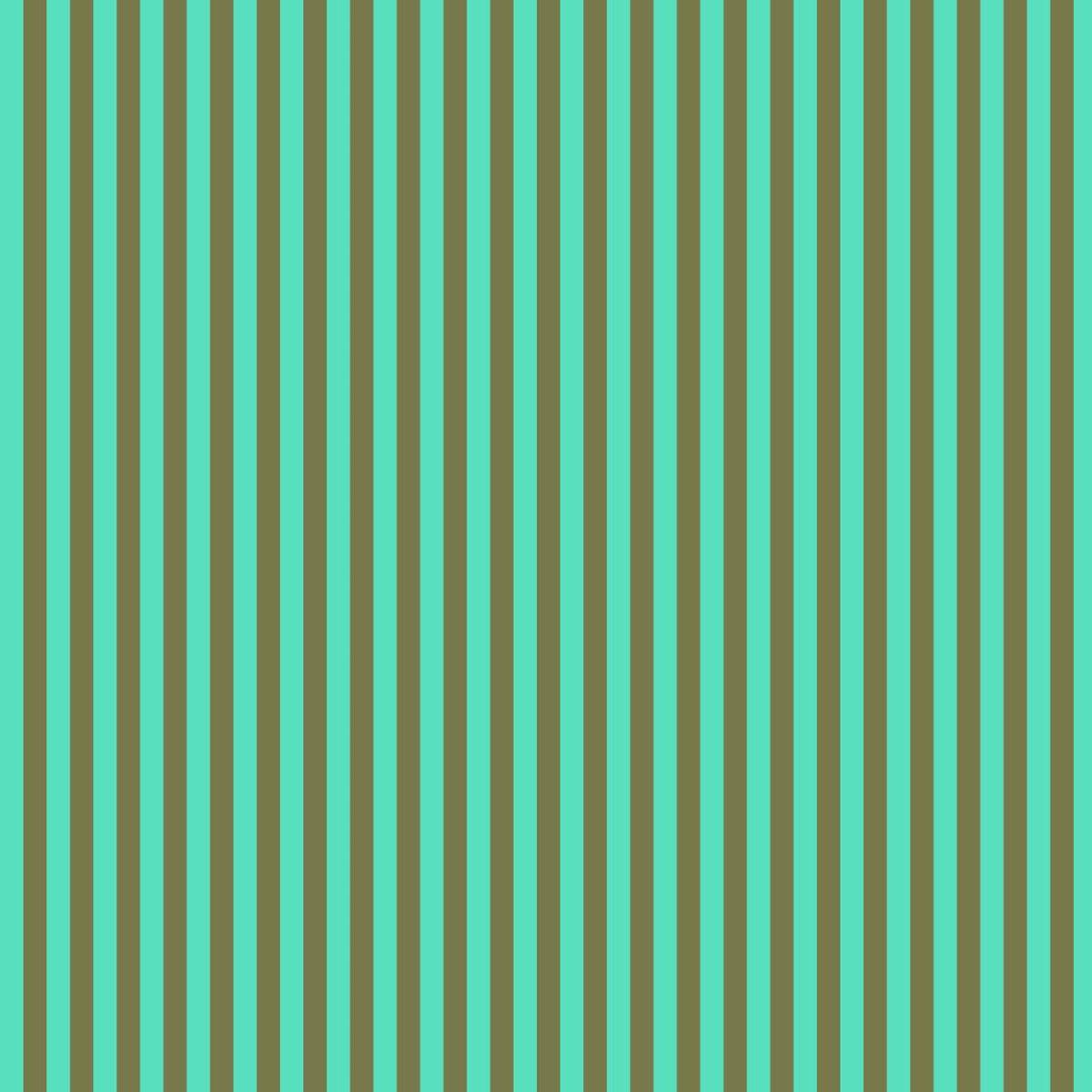 TULA PINK - True Colors - TENT STRIPES, AGAVE