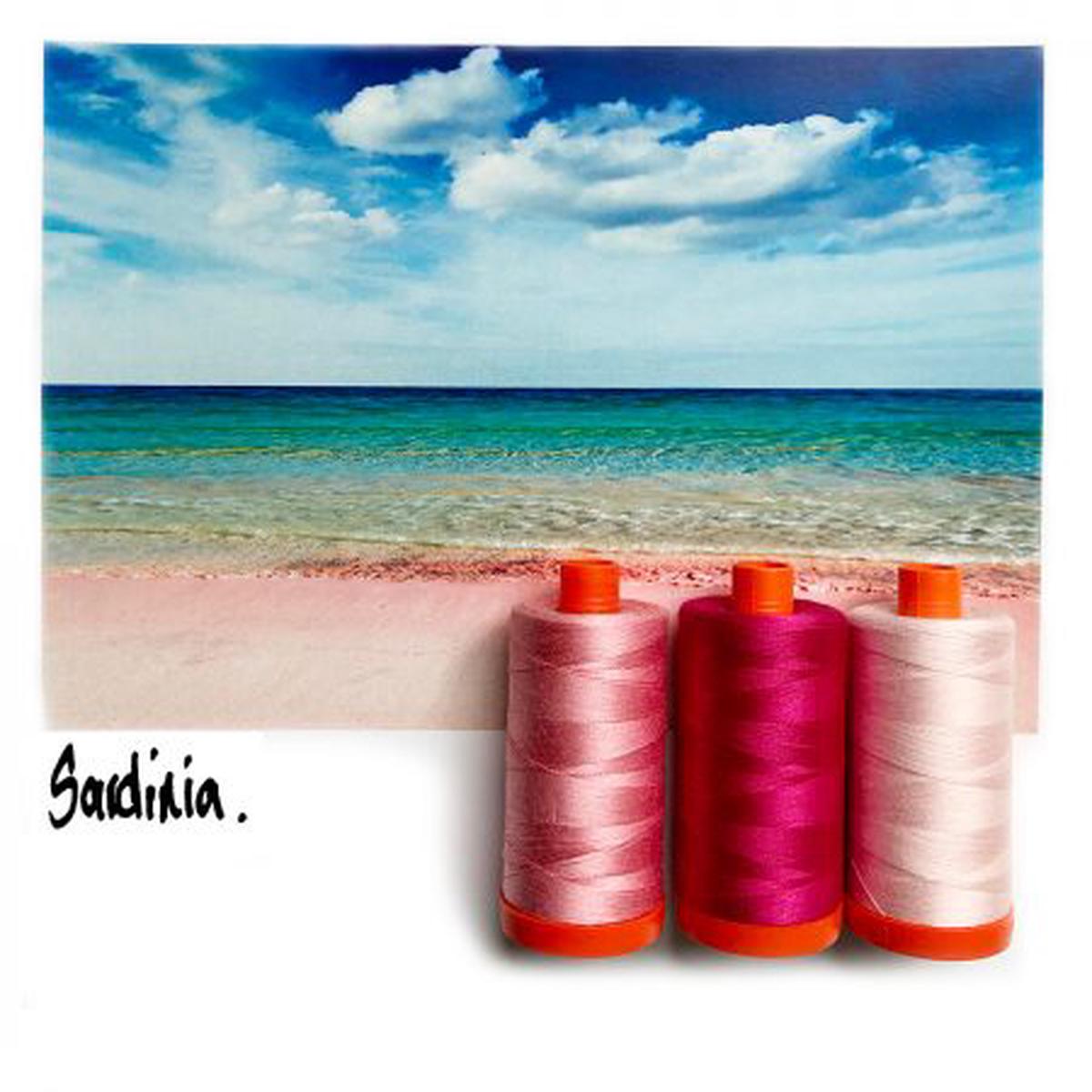 AURIFIL - Thread Color Builder ITALY MAY: Sardinia Pink