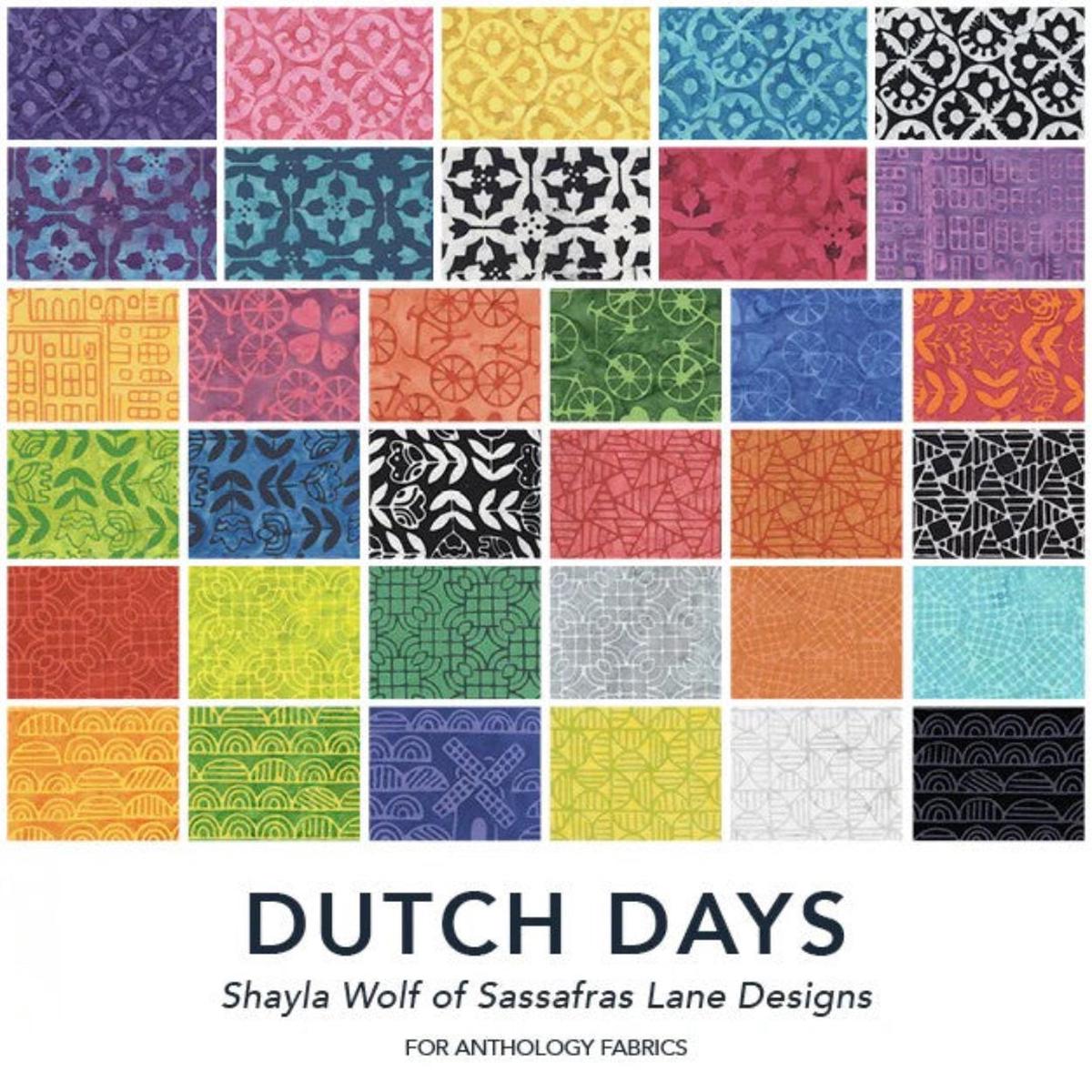 SASSAFRAS LANE DESIGNS - Dutch Days - Pre-cut Bundles - SHIPPING October 2026