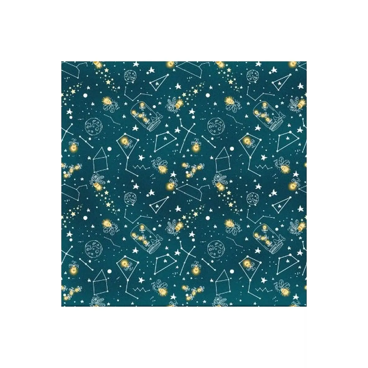 Henry Glass & Co. Fabrics, S'more Fun Outdoors Constalations - 9953-78* (Sold By 1/2 Meter)