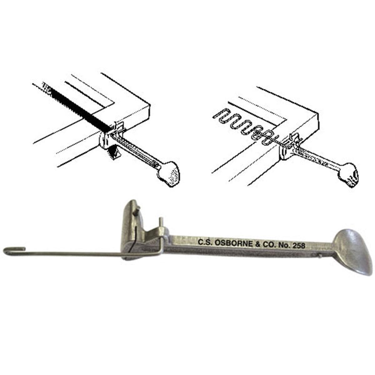 Osborne No. 258  Metal Webbing Stretcher