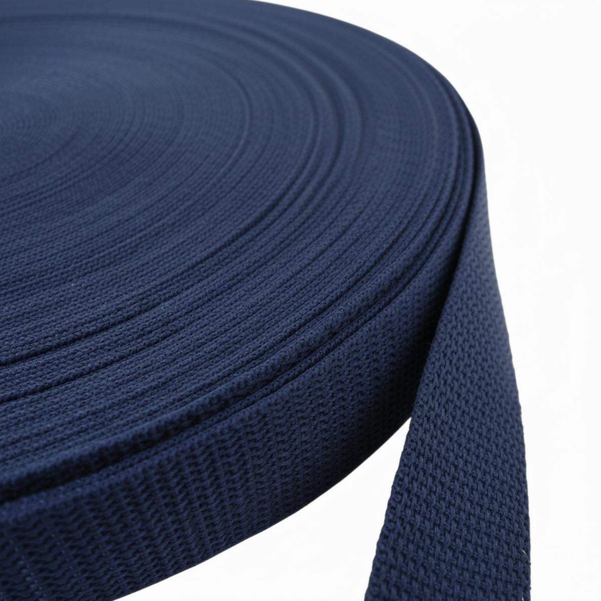 1.35 mm Navy Polypropylene Webbing