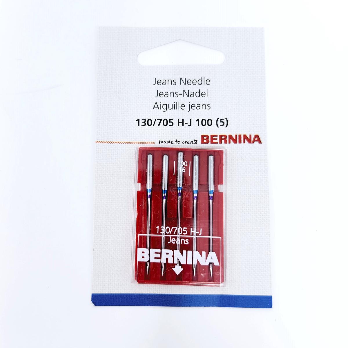 BERNINA CANADA  Needles  JEANS- Size 100/16, 5PK