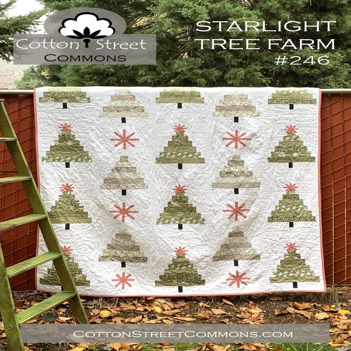 COTTON STREET COMMONS - Starlight Tree Farm Quilt Pattern