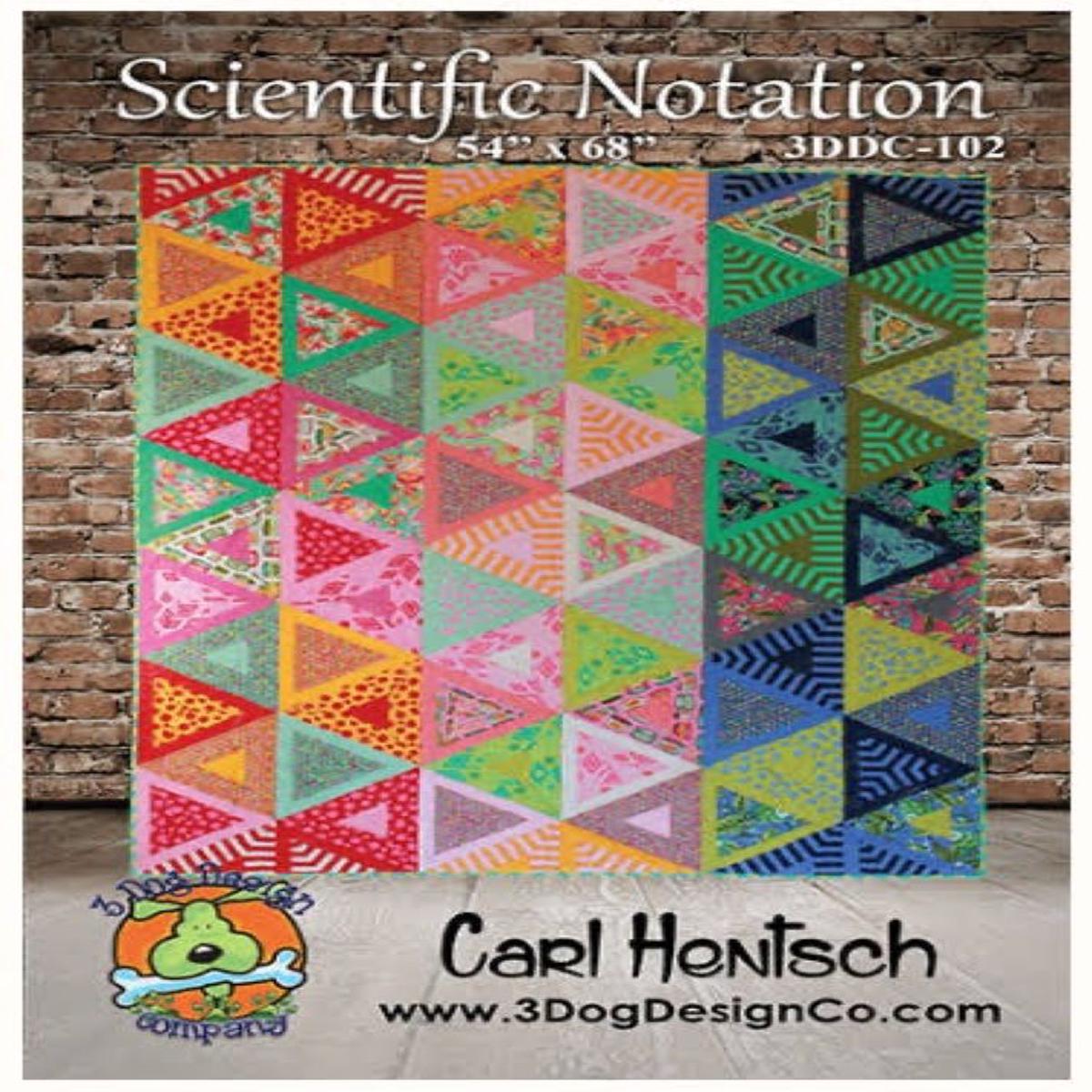 3 DOG DESIGN CO - SCIENTIFIC NOTATION PATTERN
