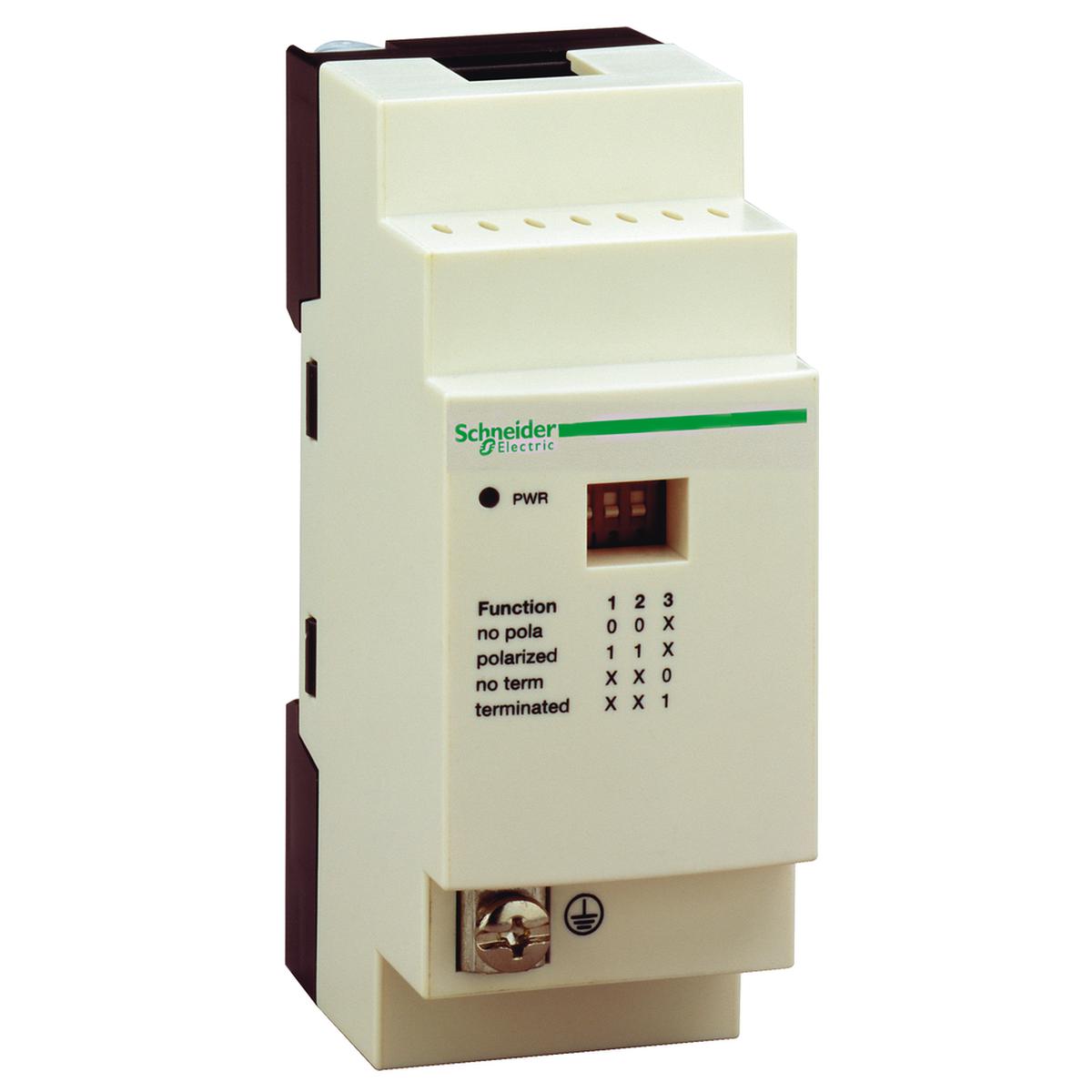 serial link tap junction box - for PLC Twido - 1 RJ45 - 2 RJ45