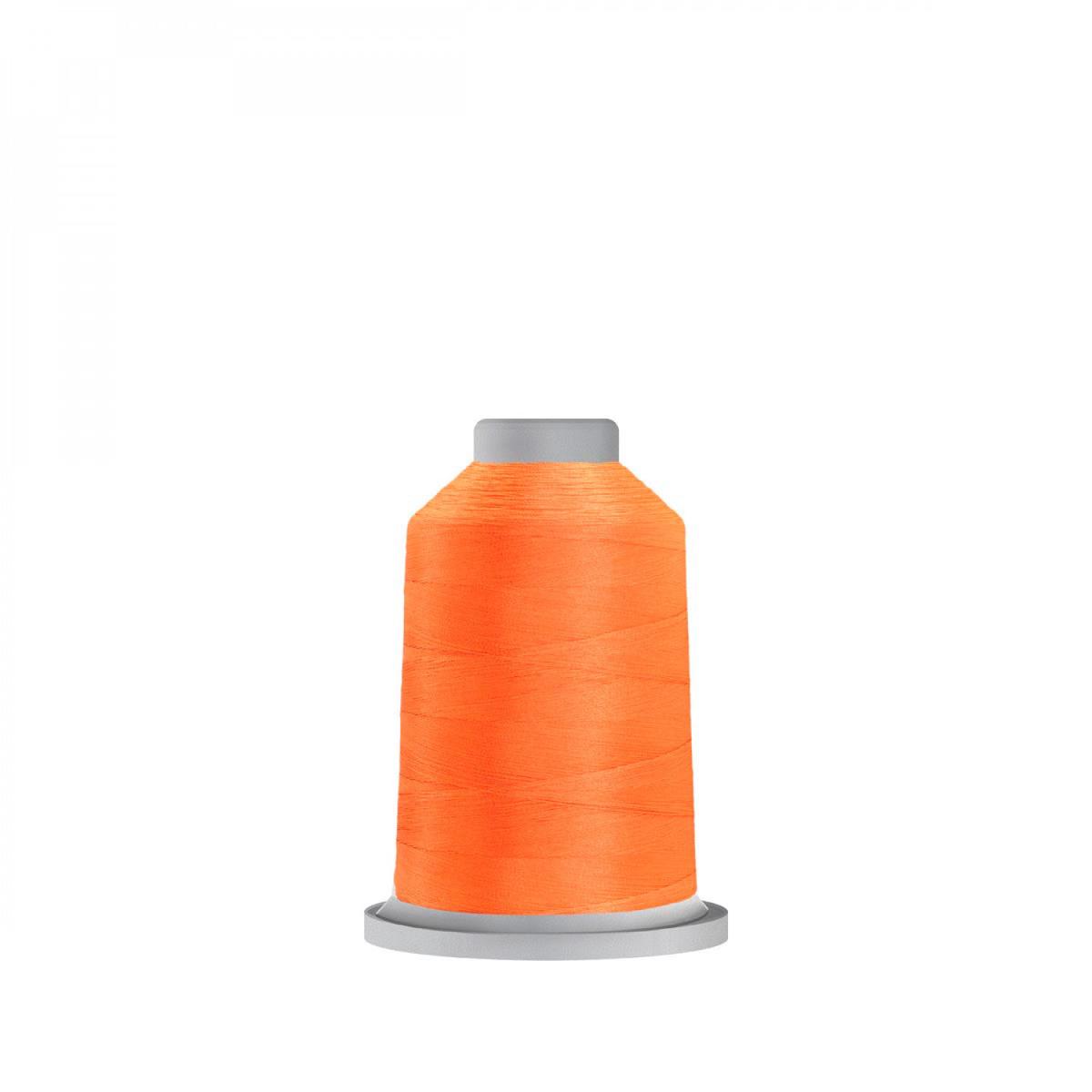 Glide 40wt Polyester Thread 1,100 yd Mini King Spool: 90811 - Neon Orange