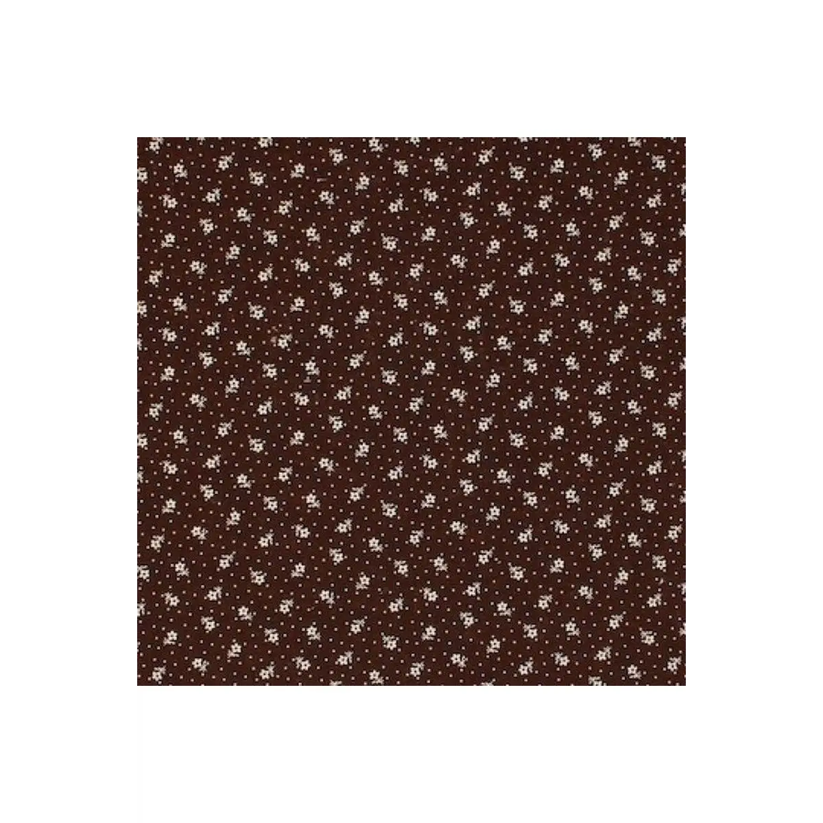 Siltex Fabrics, Circa 1800's Collection - Brown Floral - ST2730-0009* (Sold By 1/2 Meter)
