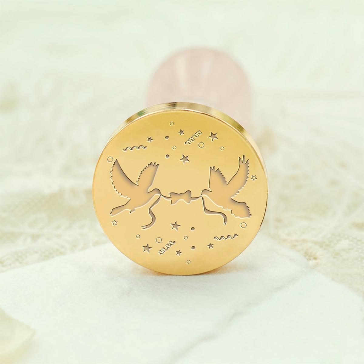 Wedding Symbol Wax Seal Stamp - Style 14