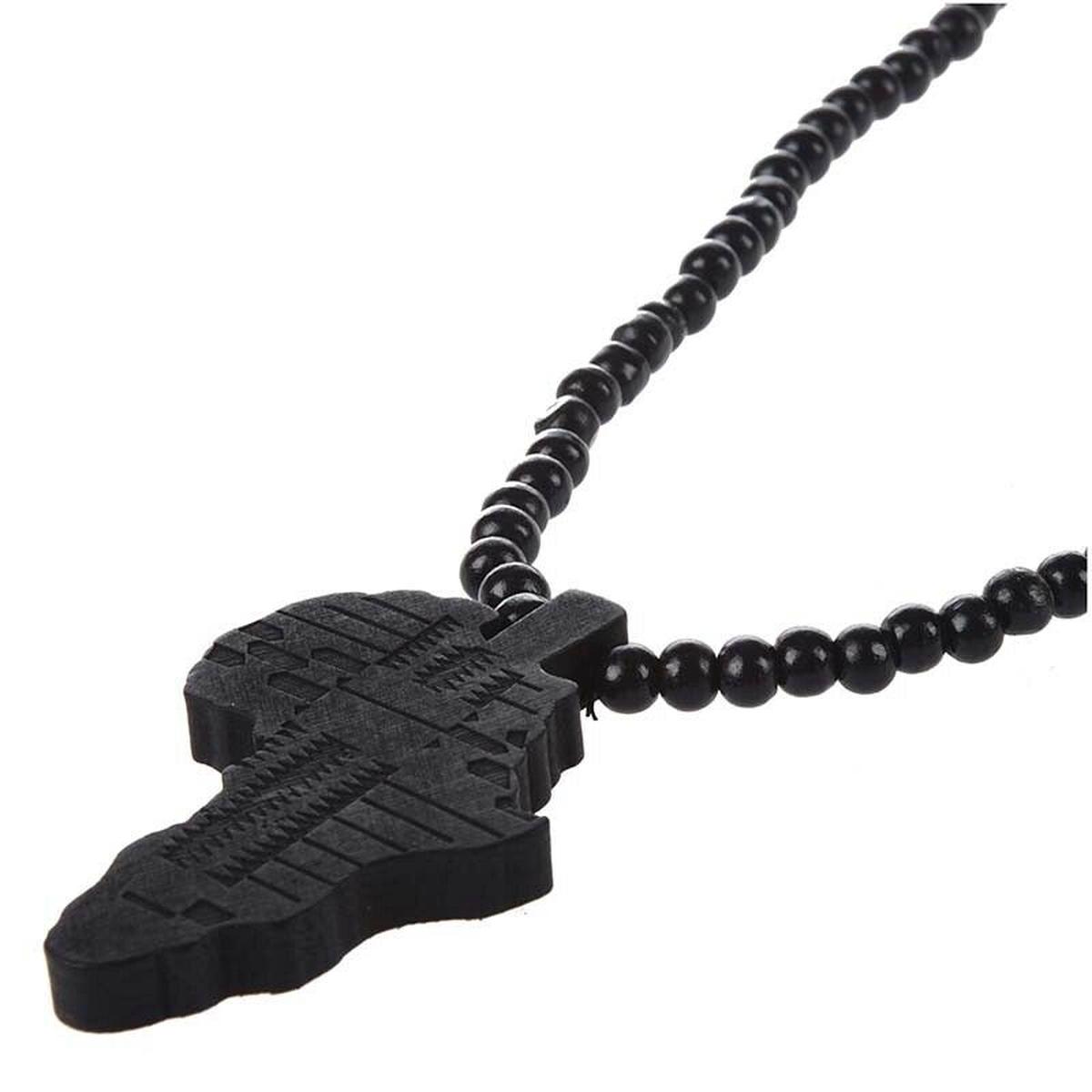 Wooden Africa Necklace